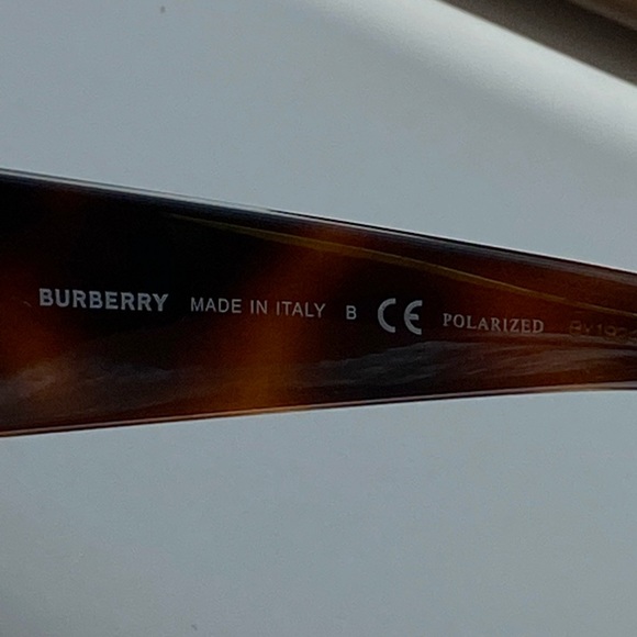New  - Burberry Havana Brown New Be4344 3316/13 Women 4344 Sunglasses